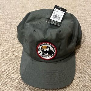 RVCA Olive Cap with Nature Patch